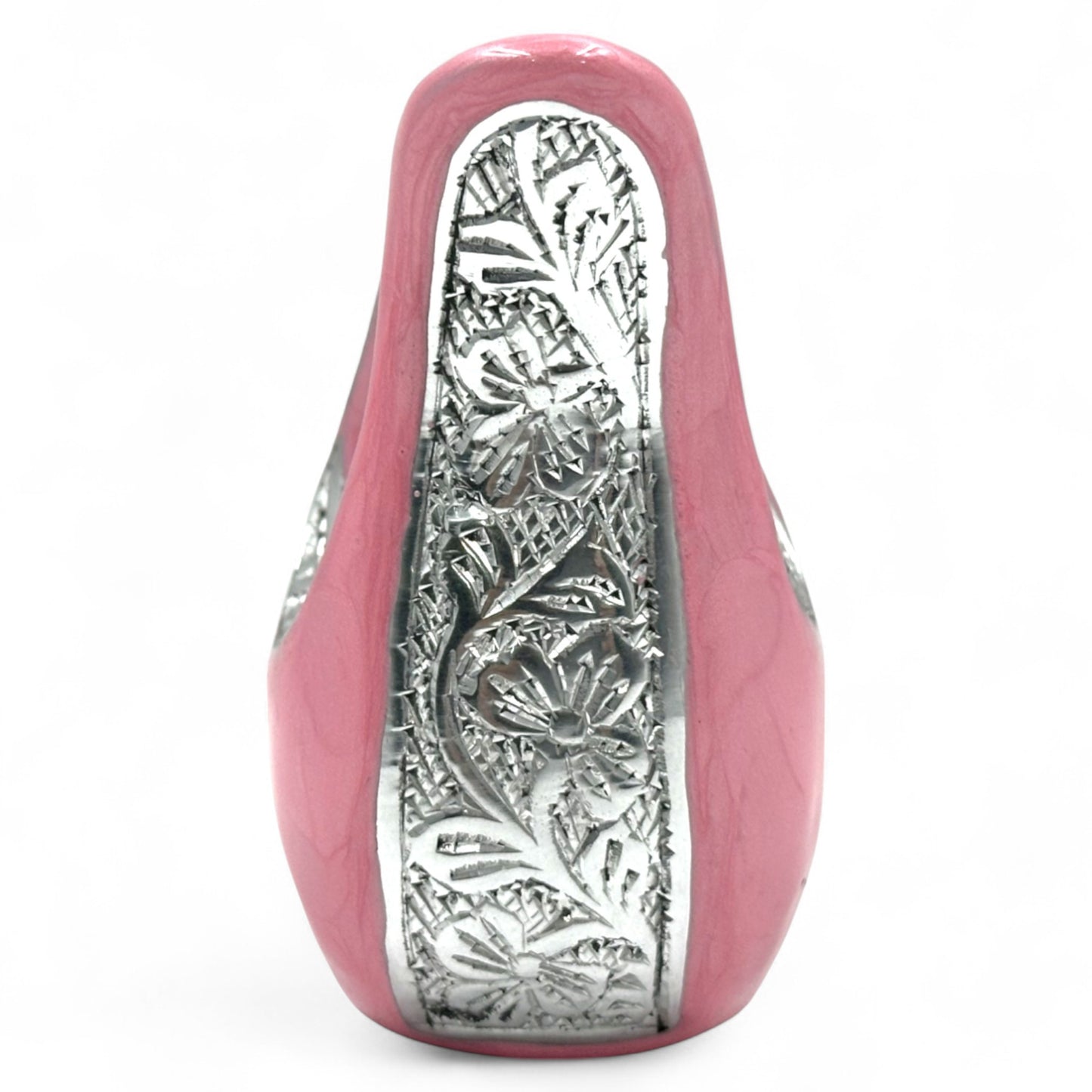 Pink Teardrop Keepsake Urn – Mini Urn for Ashes – Small Sharing Urn for Family
