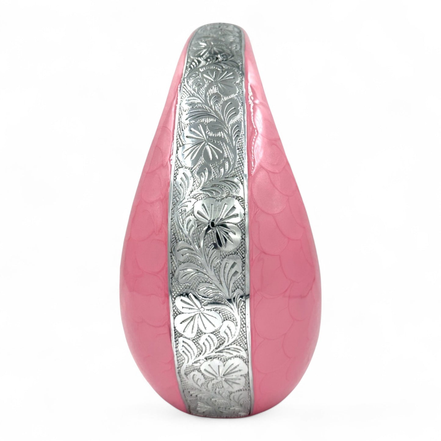 Pink Cremation Urn – Personalized Adult Urn for Human Ashes – Memorial Urn for Mother, Wife, Sister, Daughter
