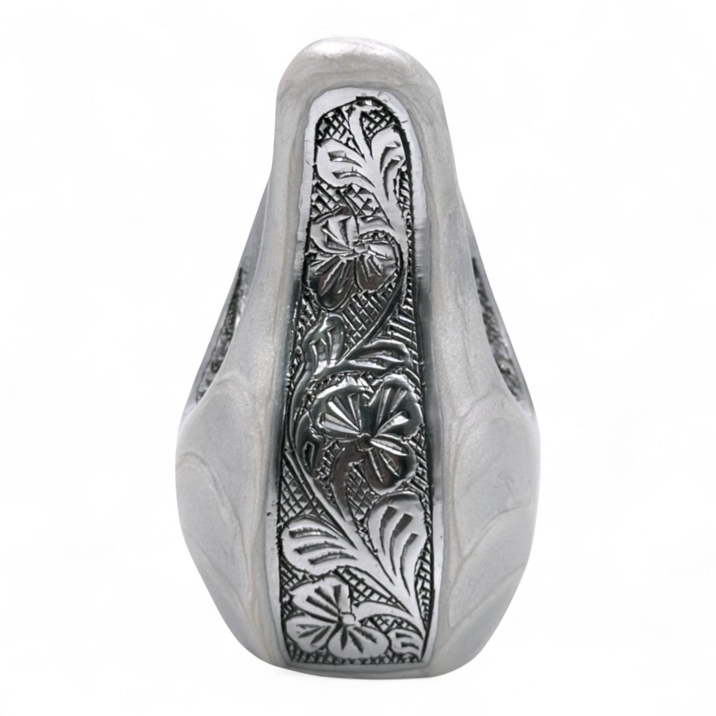 White Teardrop Keepsake Urn – Mini Teardrop Urn for Ashes – Small Sharing Urn for Family