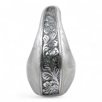 White Teardrop Keepsake Urn – Mini Teardrop Urn for Ashes – Small Sharing Urn for Family